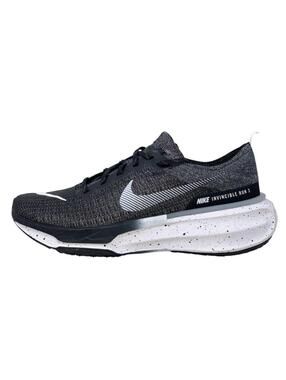 Nike Invincible Run 3 Running Shoes - Black and White